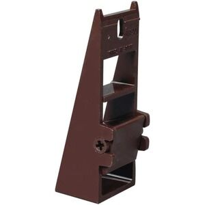 Amerimax T1539 Vertical Surface Universal Brown Vinyl Fascia Fixer (Pack of 50)